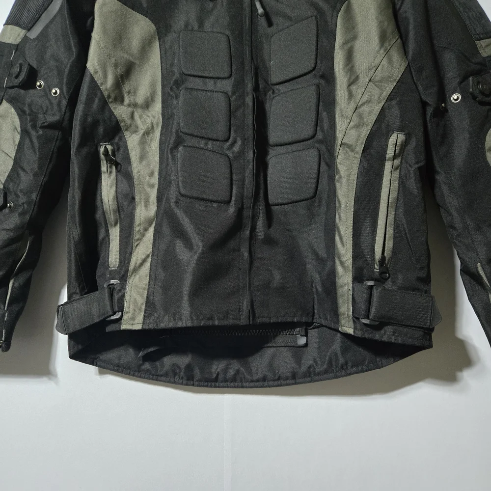 ILM Motorcycle Riding Jacket Men's Size S Black & Gray Jacket NWT - Picture 7 of 13
